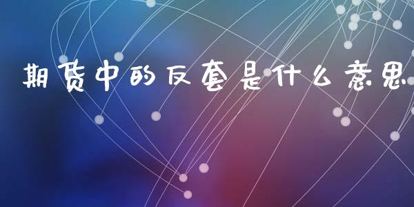 期货中的反套是什么意思_https://www.qmgjg.com_恒生指数期货_第1张