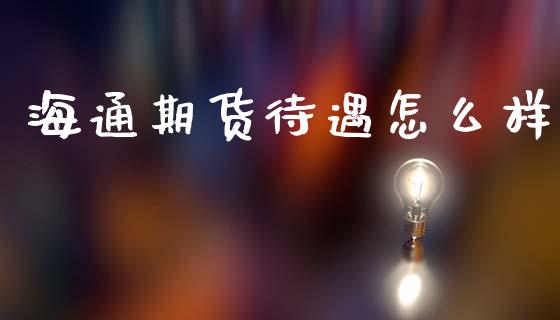 海通期货待遇怎么样_https://www.qmgjg.com_恒生指数是什么_第1张