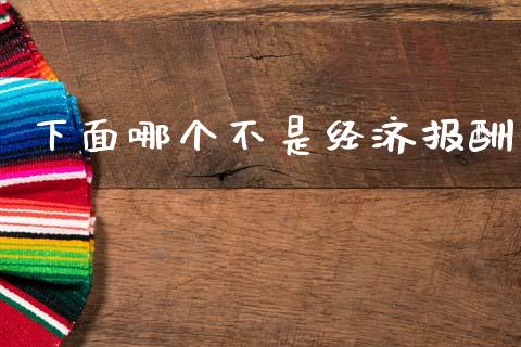 下面哪个不是经济报酬_https://www.qmgjg.com_香港恒生指数_第1张