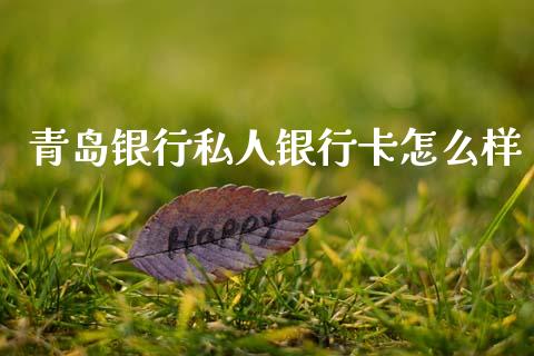青岛银行私人银行卡怎么样_https://www.qmgjg.com_恒生指数是什么_第1张