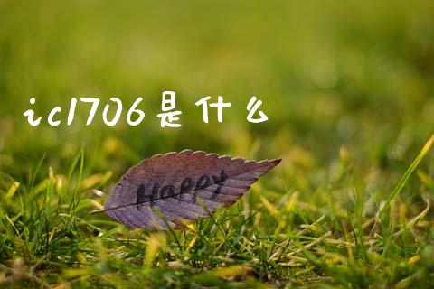 ic1706是什么_https://www.qmgjg.com_恒生指数是什么_第1张