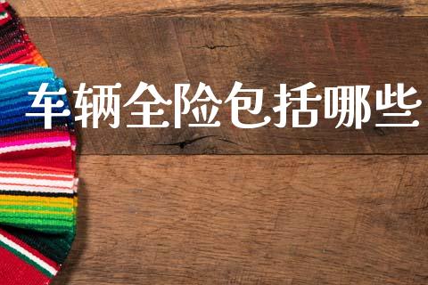 车辆全险包括哪些_https://www.qmgjg.com_香港恒生指数_第1张