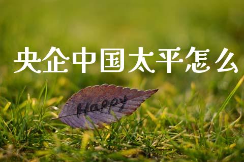 央企中国太平怎么_https://www.qmgjg.com_恒生指数是什么_第1张