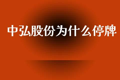 中弘股份为什么停牌_https://www.qmgjg.com_恒生指数是什么_第1张