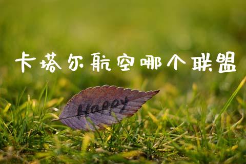 卡塔尔航空哪个联盟_https://www.qmgjg.com_恒生指数期货_第1张