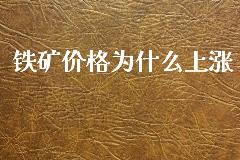 铁矿价格为什么上涨_港股恒生指数_第1张_香港恒生指数_恒生指数期货_港股恒生指数_恒生指数是什么 铁矿价格为什么上涨_https://www.qmgjg.com_港股恒生指数_第1张
