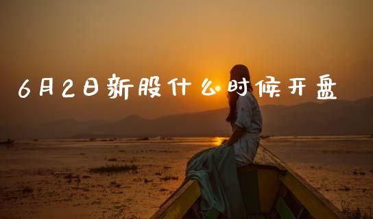 6月2日新股什么时候开盘_https://www.qmgjg.com_香港恒生指数_第1张