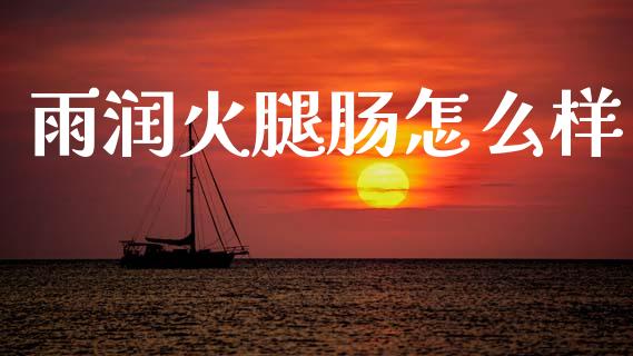 雨润火腿肠怎么样_https://www.qmgjg.com_恒生指数期货_第1张