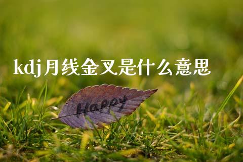 kdj月线金叉是什么意思_https://www.qmgjg.com_恒生指数是什么_第1张