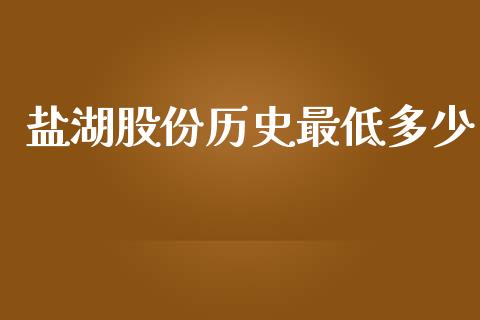 盐湖股份历史最低多少_https://www.qmgjg.com_恒生指数是什么_第1张