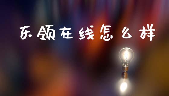 东领在线怎么样_https://www.qmgjg.com_香港恒生指数_第1张