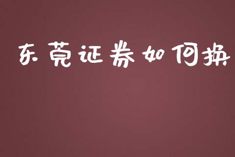 东莞证券如何换_https://www.qmgjg.com_恒生指数是什么_第1张