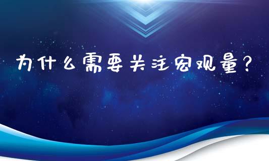 为什么需要关注宏观量？_https://www.qmgjg.com_港股恒生指数_第1张