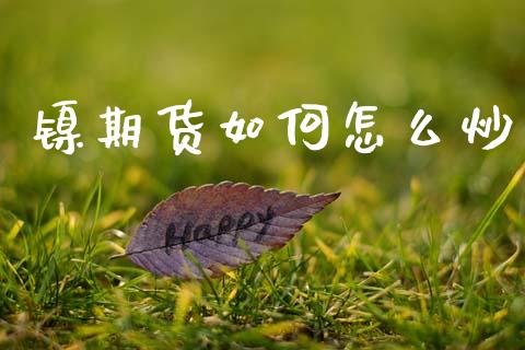 镍期货如何怎么炒_https://www.qmgjg.com_港股恒生指数_第1张