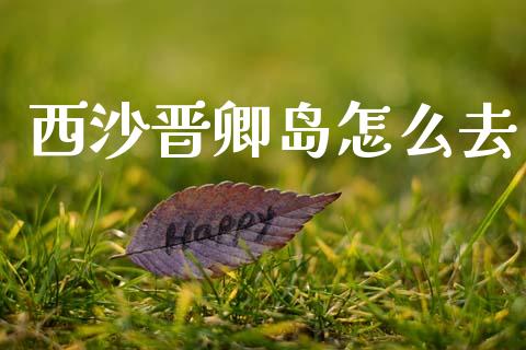 西沙晋卿岛怎么去_https://www.qmgjg.com_恒生指数是什么_第1张