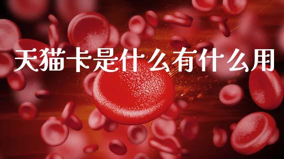 天猫卡是什么有什么用_https://www.qmgjg.com_恒生指数是什么_第1张