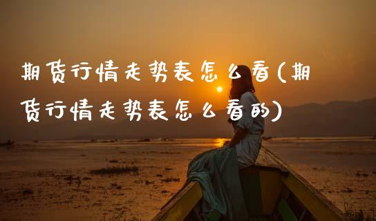 期货行情走势表怎么看(期货行情走势表怎么看的)_https://www.qmgjg.com_港股恒生指数_第1张