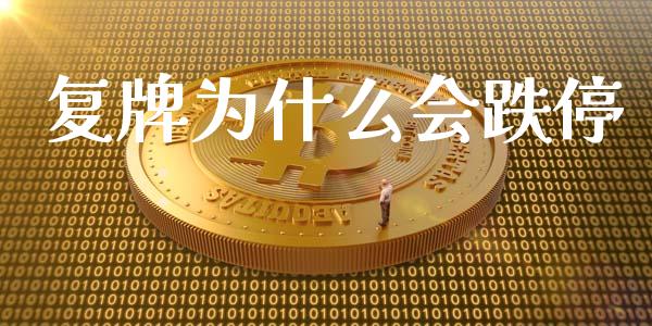 复牌为什么会跌停_https://www.qmgjg.com_港股恒生指数_第1张